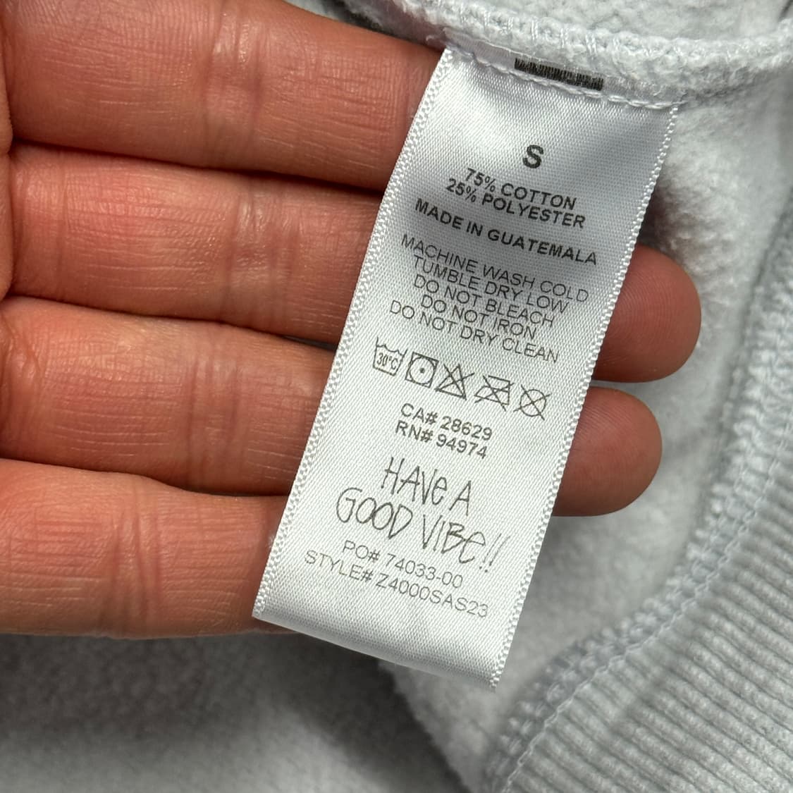 스투시 애쉬헤더 카모 C 빅로고 후드 S 상품이미지7