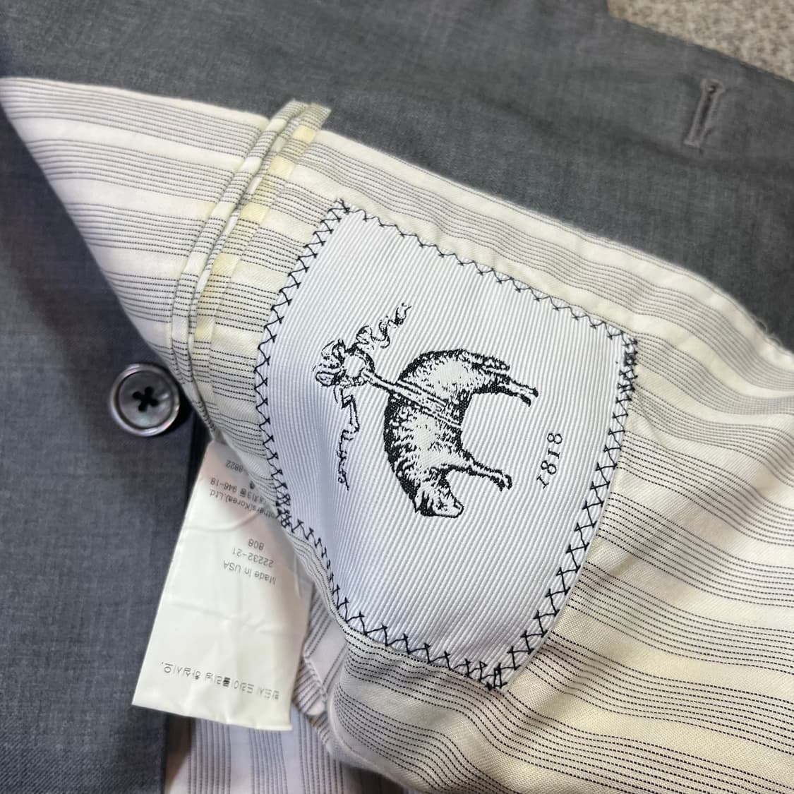 브룩스 브라더스 싱글 블레이저 자켓 상품이미지4