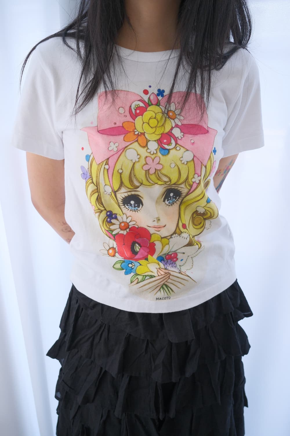 Macoto girl t-shirt 상품이미지2