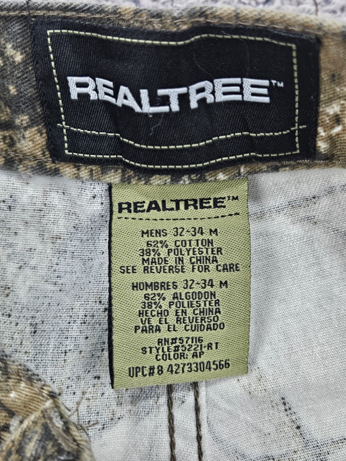 리얼트리 포켓 카고 워크 팬츠 ( 32~34 ) / 11740 상품이미지7