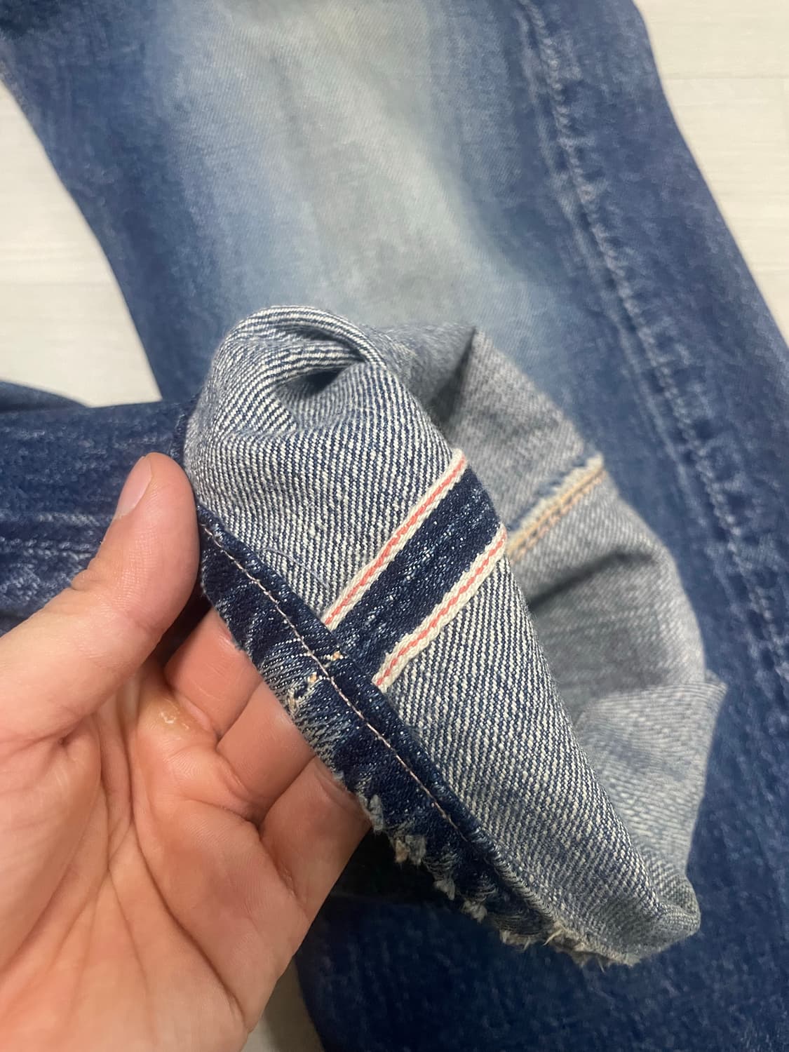 더블웍스 빈티지 셀비지 데님 상품이미지3