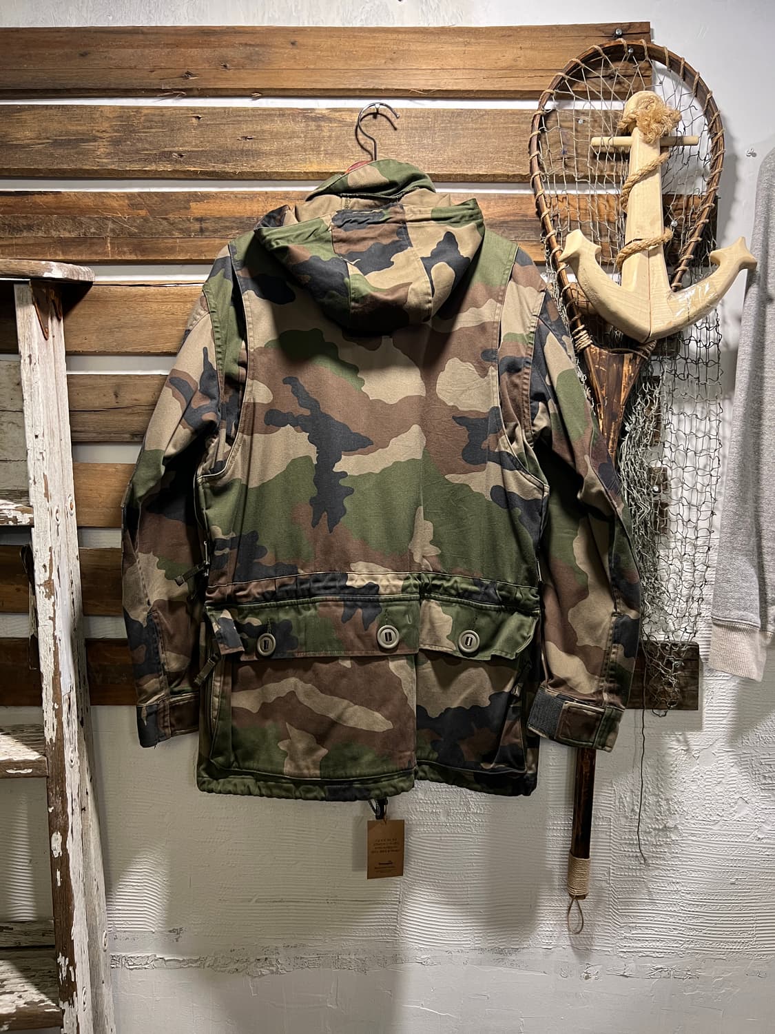 [M]00's 프랑스군 우드랜드 패턴 배틀필드 스목 자켓 상품이미지8