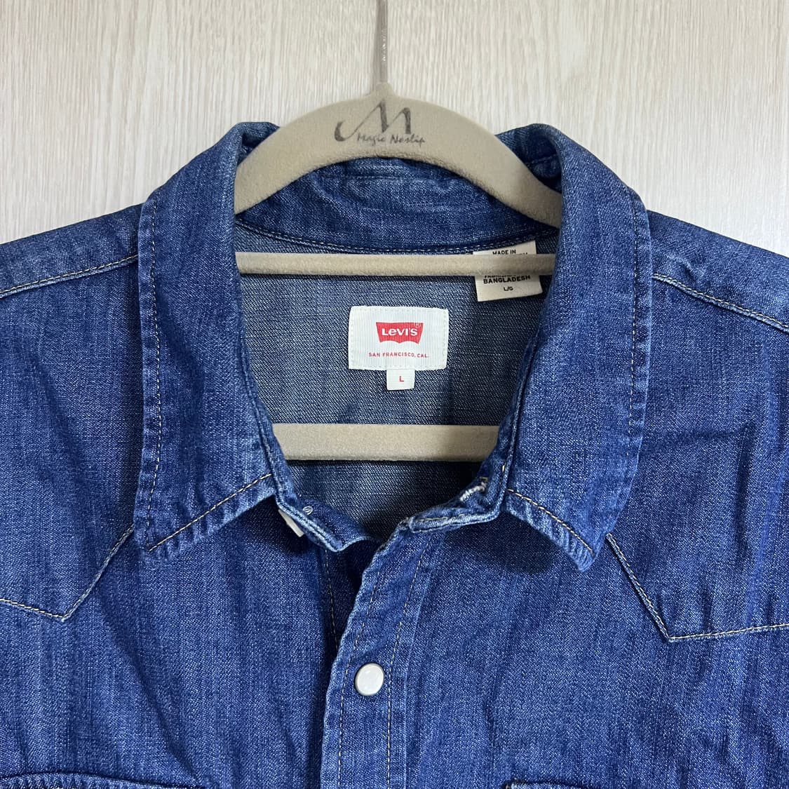 리바이스 데님셔츠 L 상품이미지3