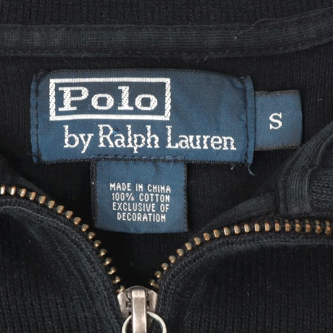 폴로 랄프로렌 블랙 하프집업 코튼 니트 상품이미지8