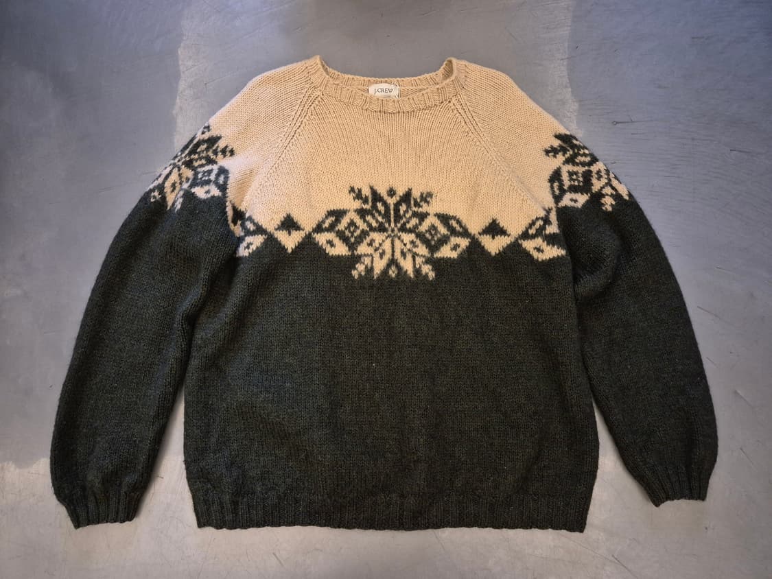 00s J.CREW 헤비울 스웨터 상품이미지1