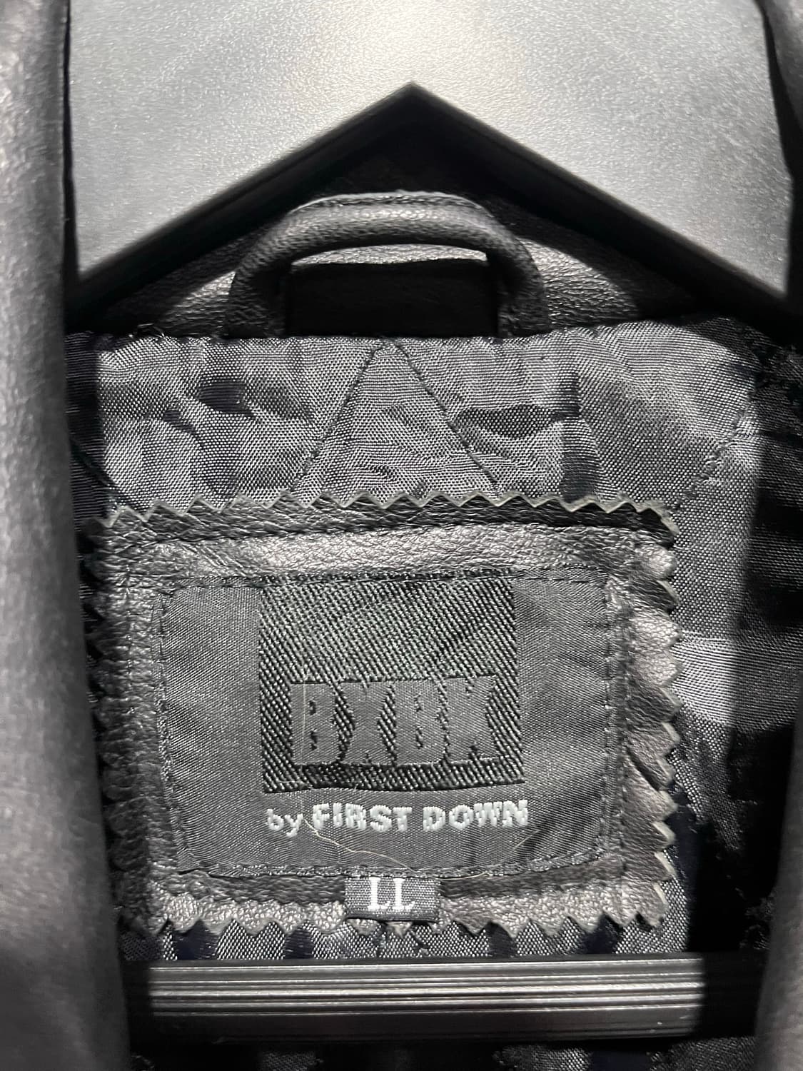 BXBK by First Down의 양가죽 풀 집업 재킷 상품이미지6