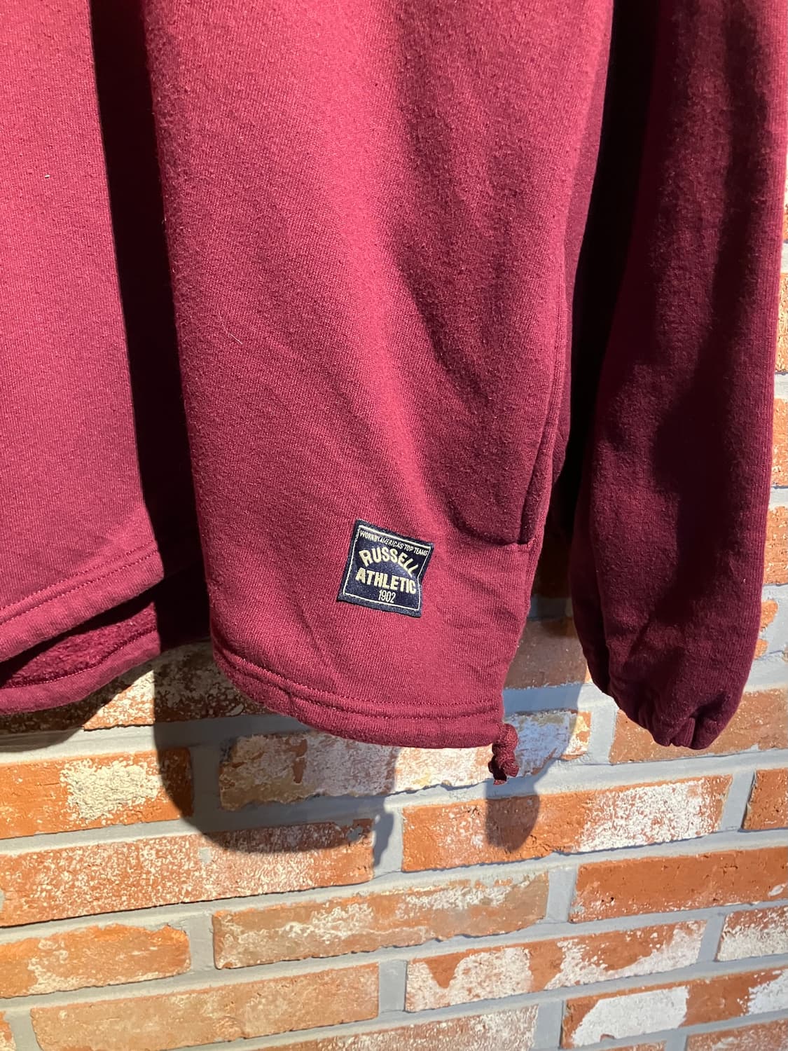 90s USA 빈티지 러셀 하프 집업 스웻 셔츠 맨투맨 상품이미지3