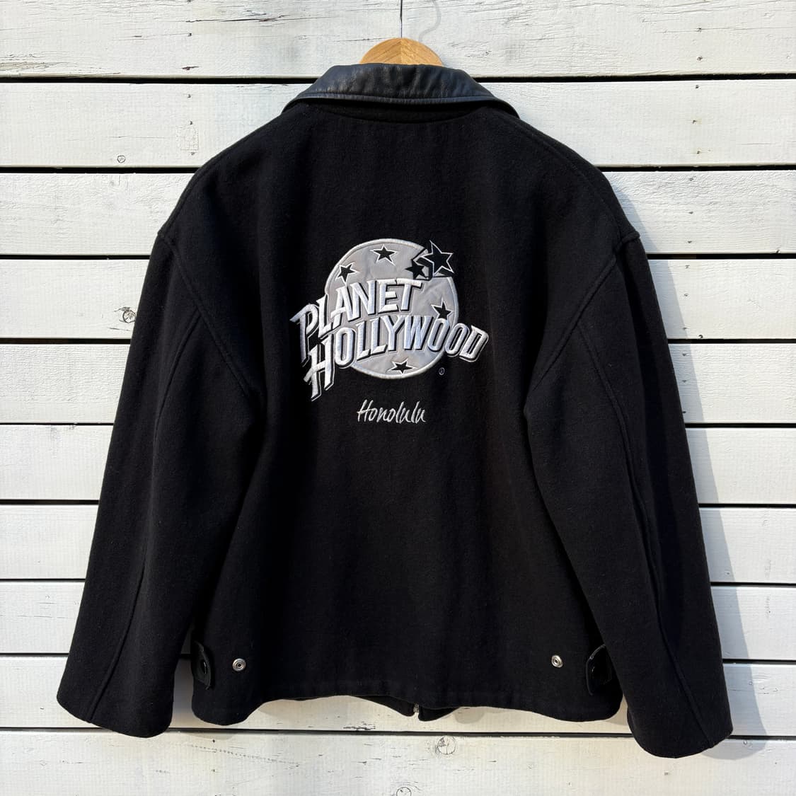 Planet Hollywood 90s 플래닛 할리우드 울 자켓 상품이미지2