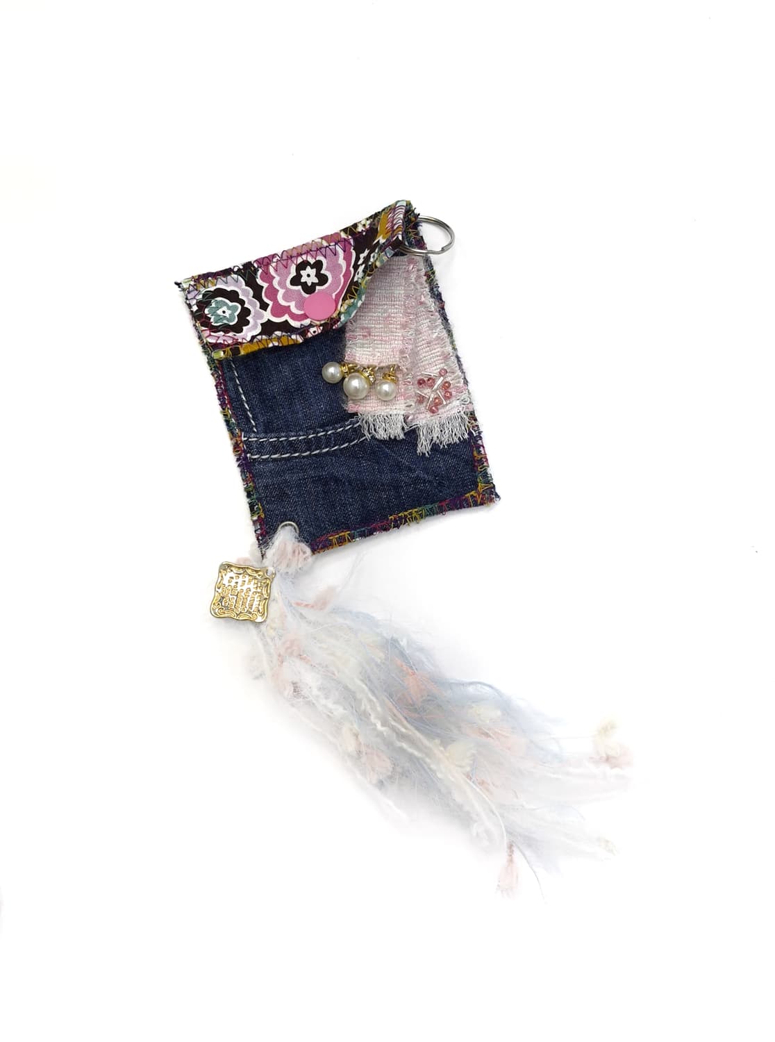 [키링] Exotic flower pocket keychain 상품이미지3