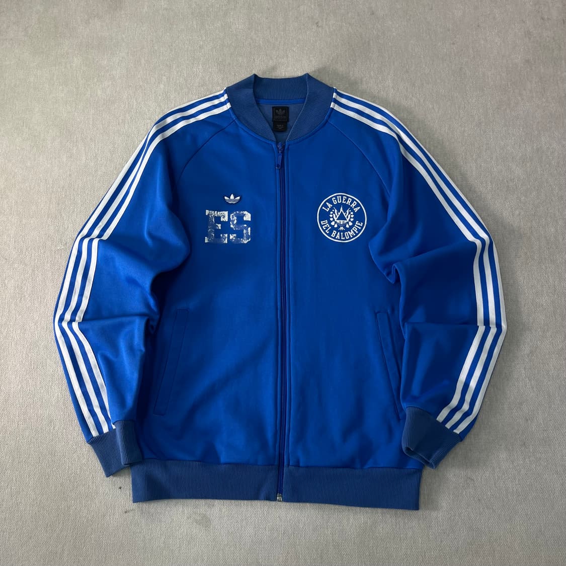 100 아디다스 엘살바도르 트랙탑 블루 져지 상품이미지1