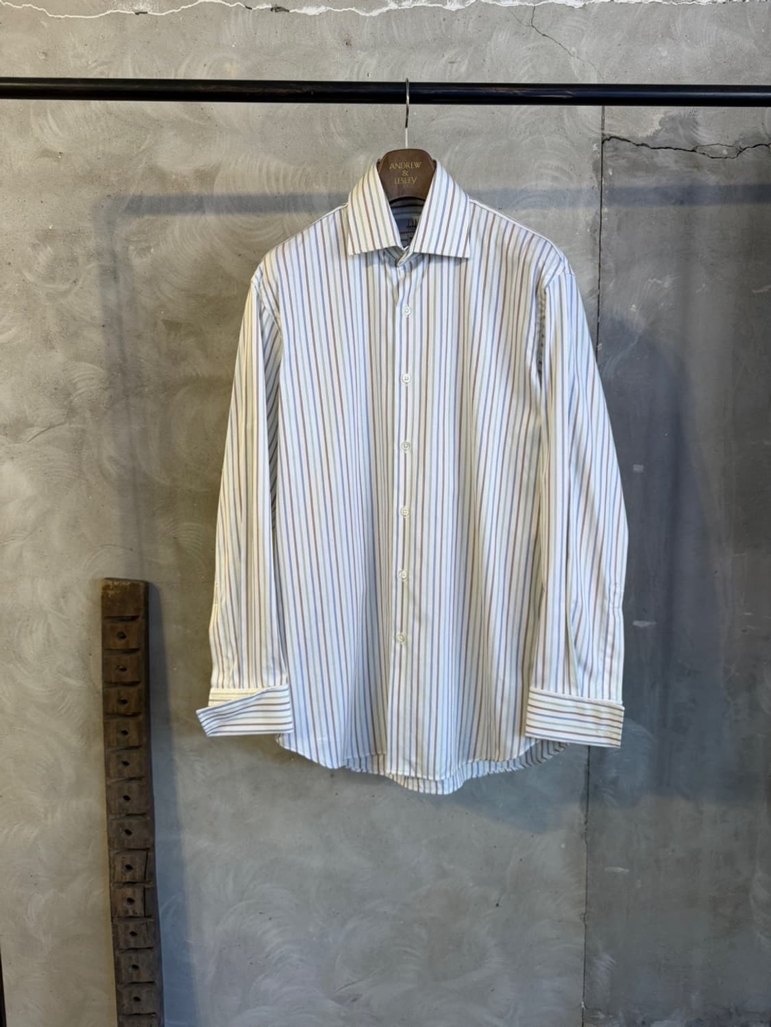 던힐 스트라이프 셔츠 100~105 상품이미지3