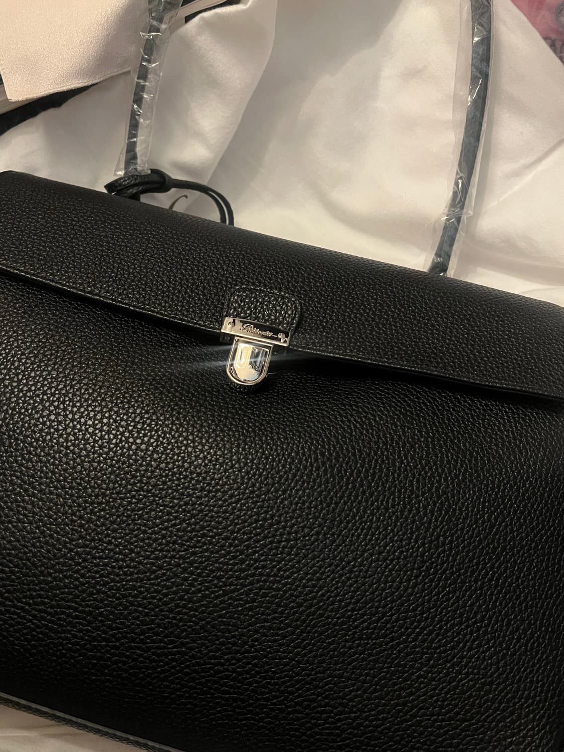 새상품] 리본빛 말로우 백 - 블랙 상품이미지2