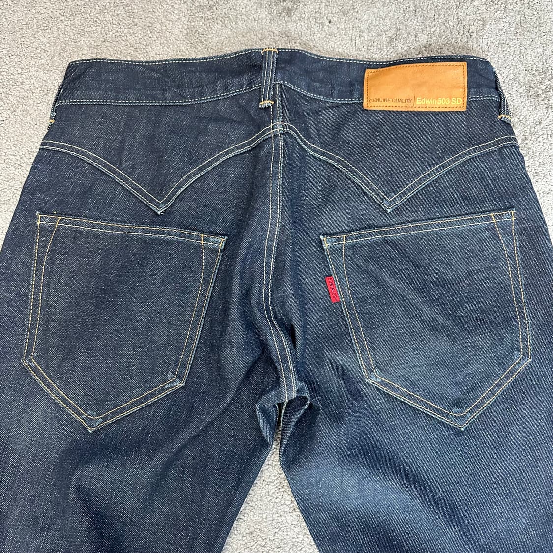 에드윈503 SD 셀비지 생지 데님 팬츠(31) 상품이미지8