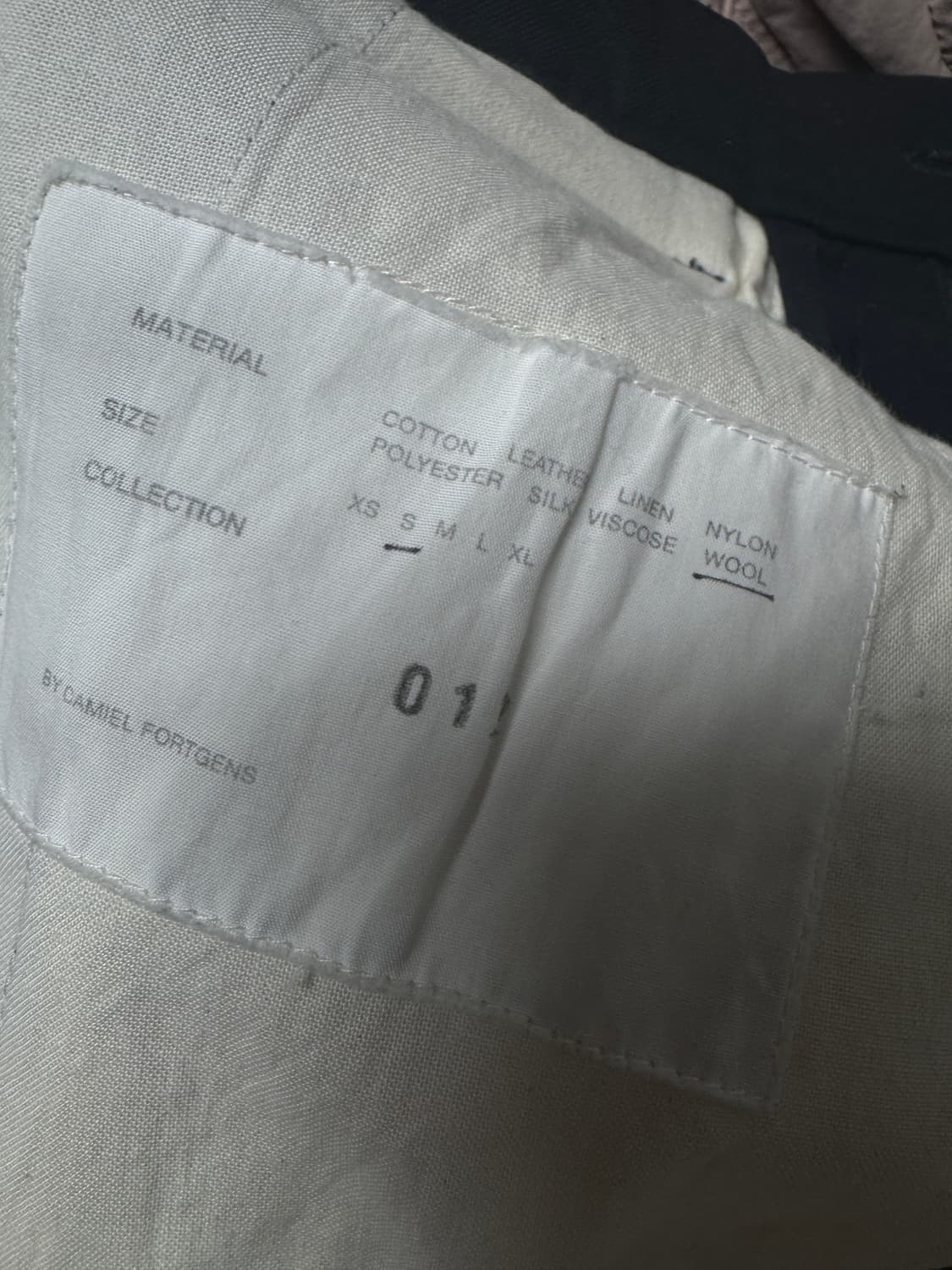 카미엘 포트젠스 울 와이드 수트 팬츠 상품이미지3