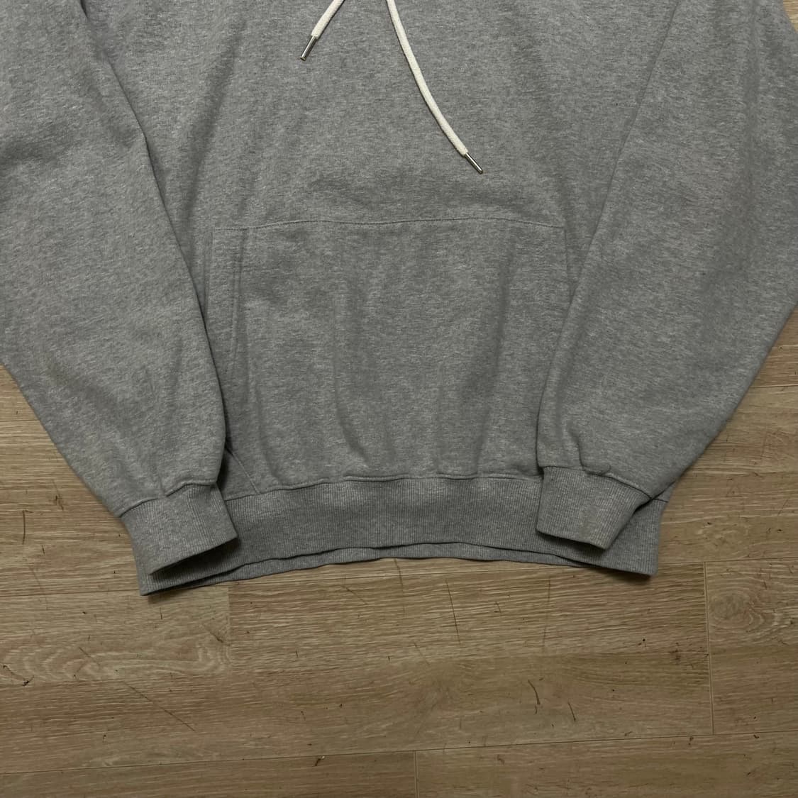 OiOi 오아이오아이 남여공용 로고 후드티 [그레이] L/100 상품이미지3