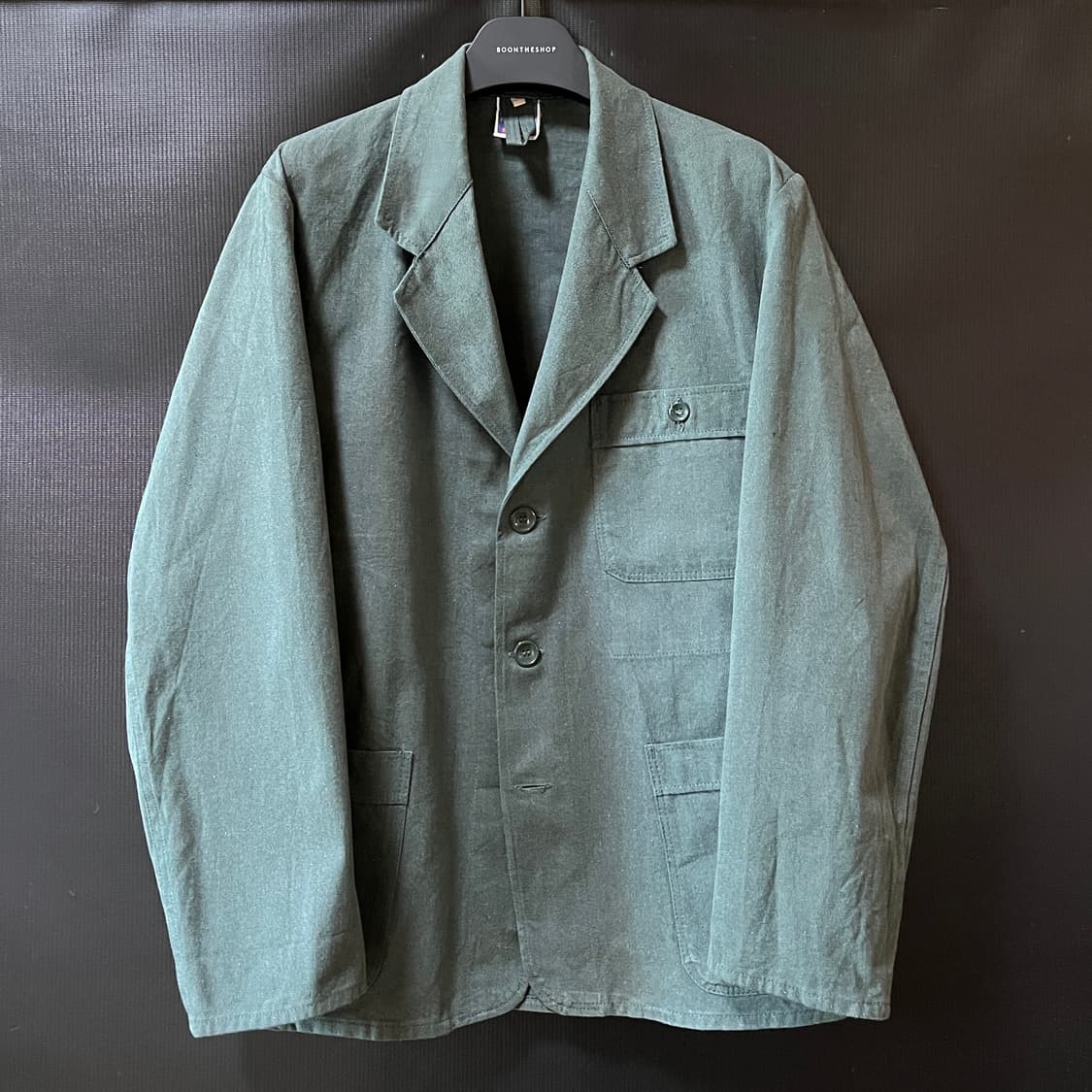 M) 80s Berufskleidung 독일 오리지널 워크 자켓  상품이미지7