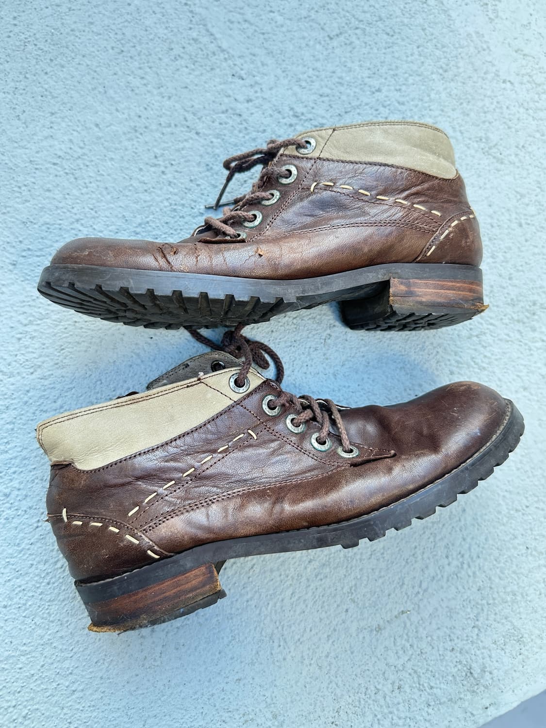 BUFFALO vintage western leather boots 상품이미지8