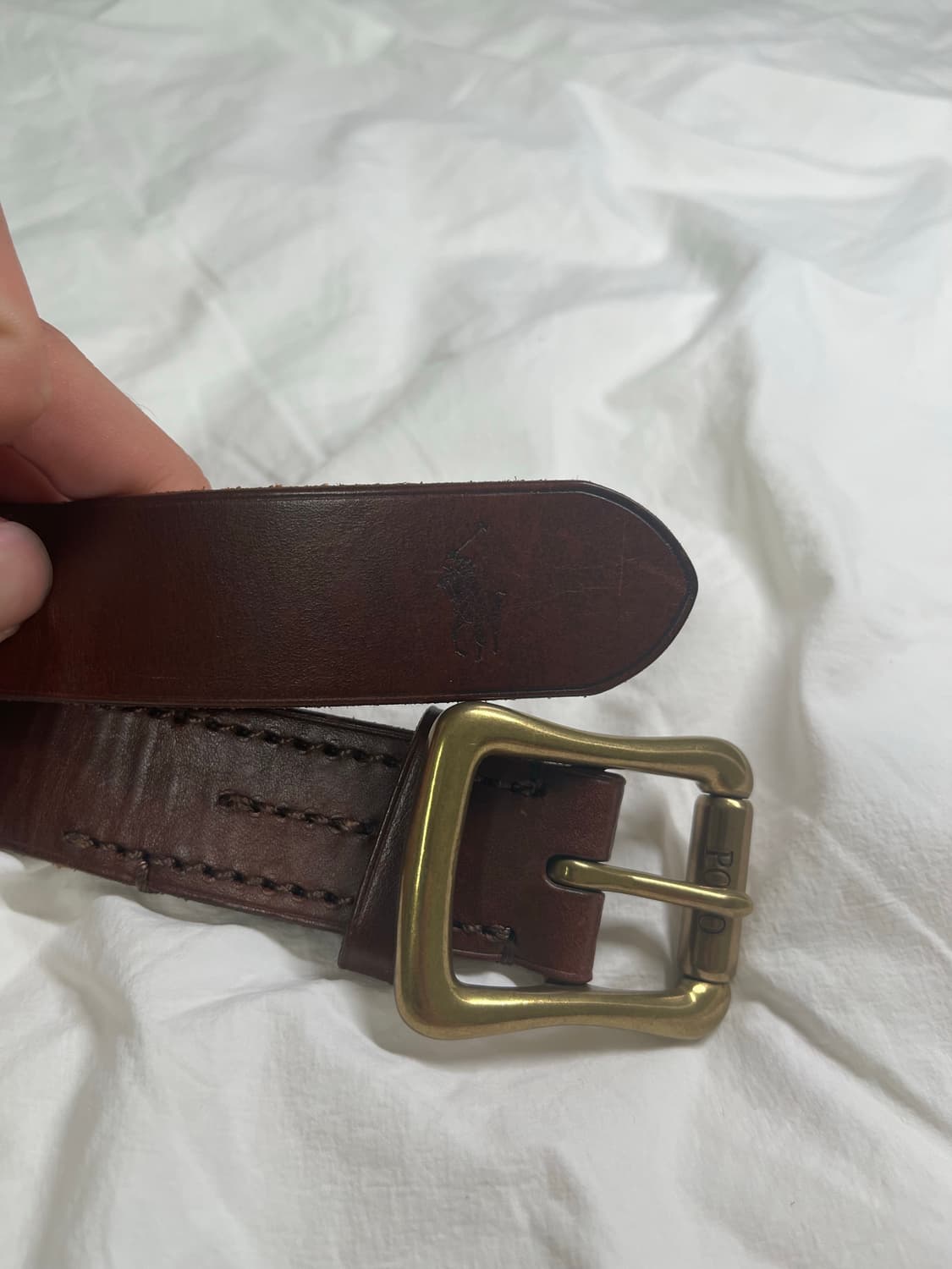 폴로랄프로렌 브라운 벨트 상품이미지1