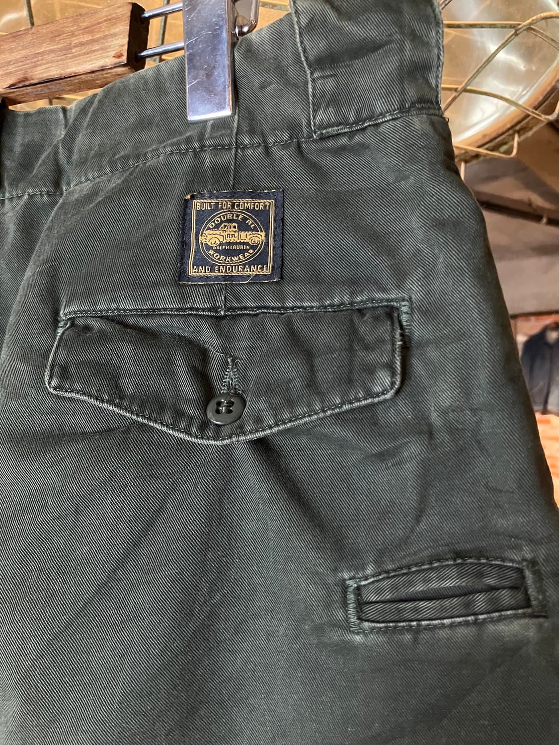 90s USA RRL 빈티지 더블알엘 코튼 팬츠 상품이미지6