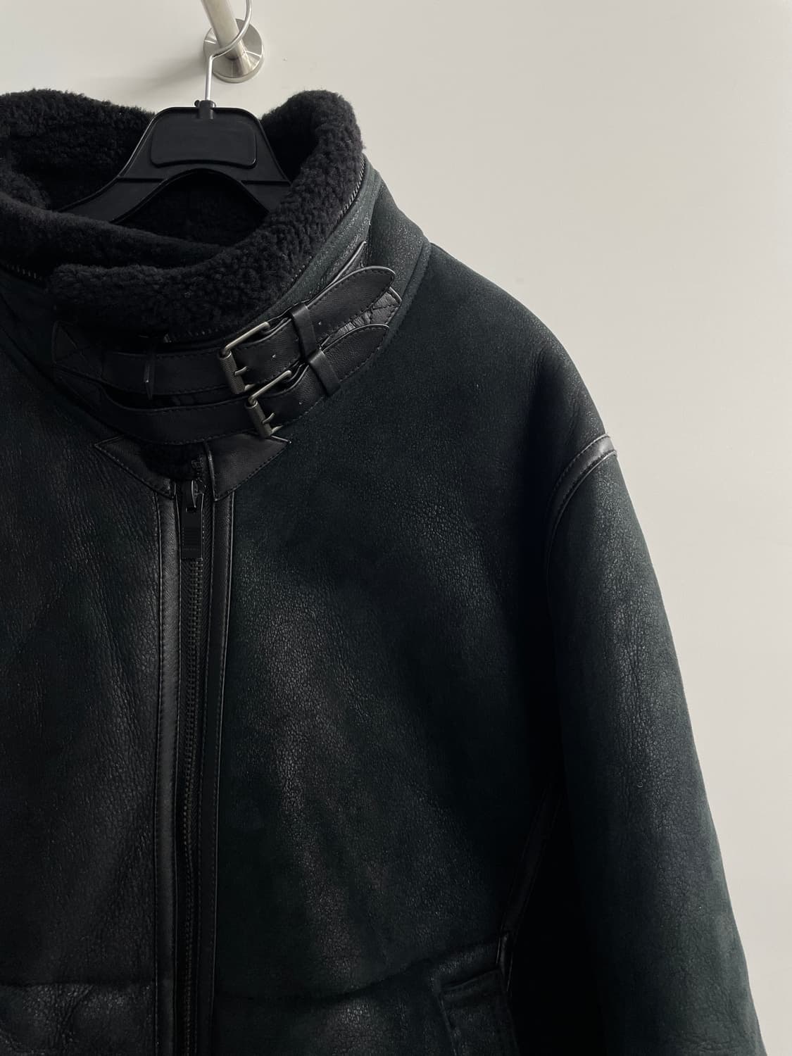 마인드브릿지 천연 양가죽 B-3 무스탕 상품이미지2