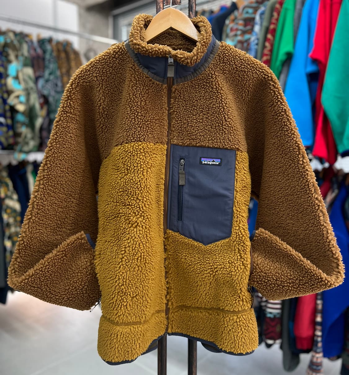 Patagonia Retro-X Jacket Shelter Brown 상품이미지6