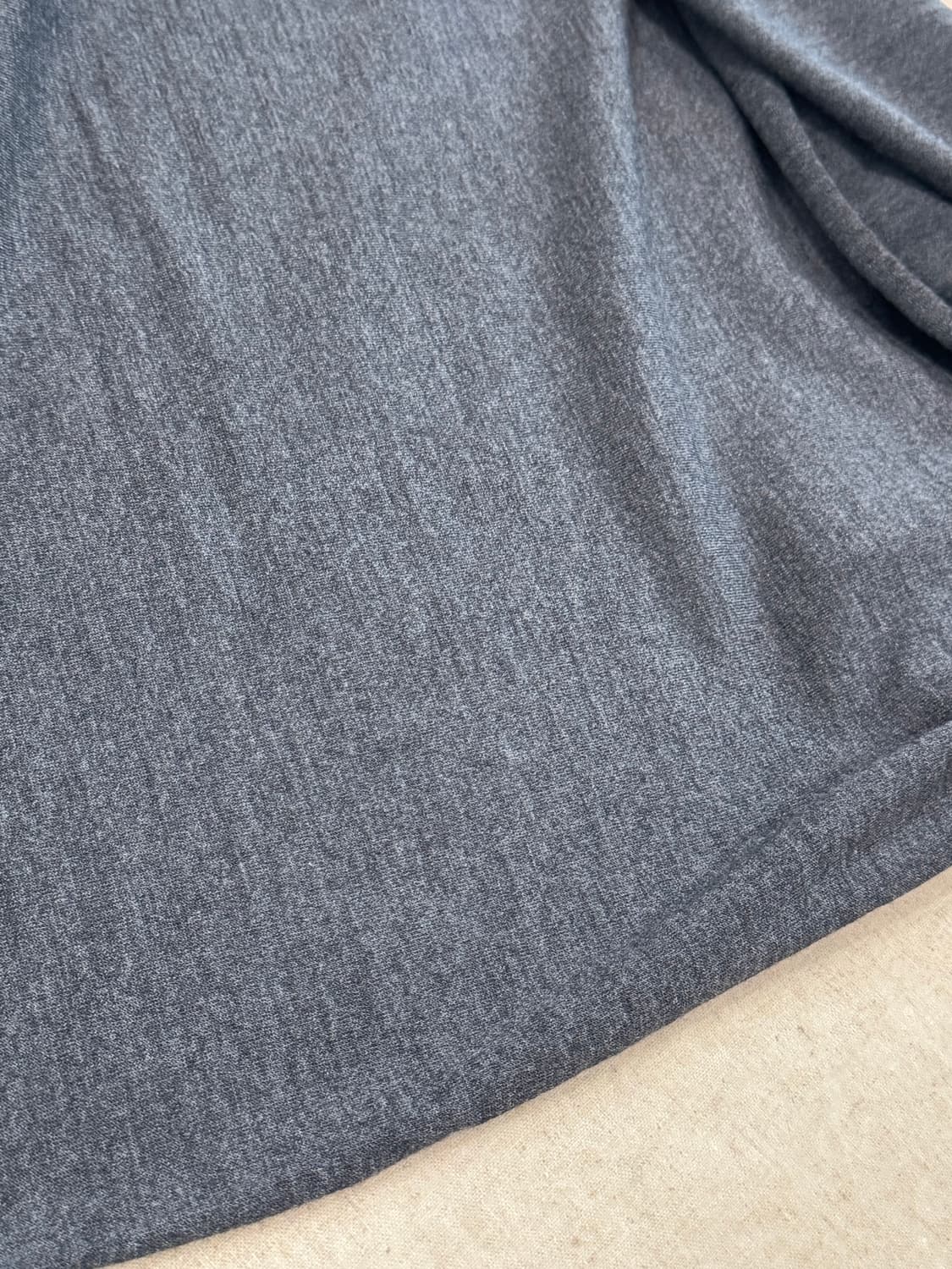 꼼데가르송 그레이 코튼 머플러 상품이미지6