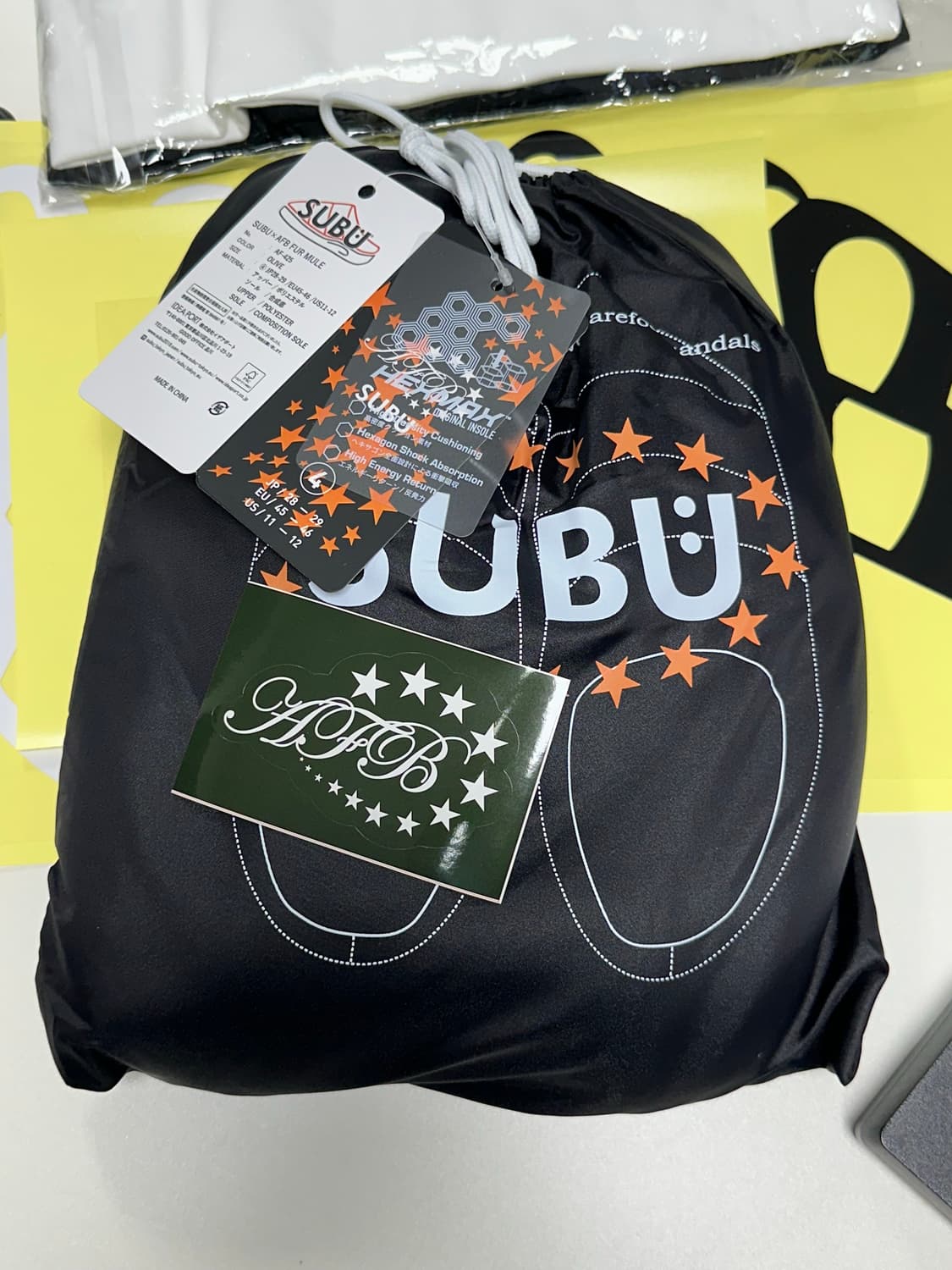 AFB 퍼 뮬 FUR MULE 280-290 사이즈 상품이미지3