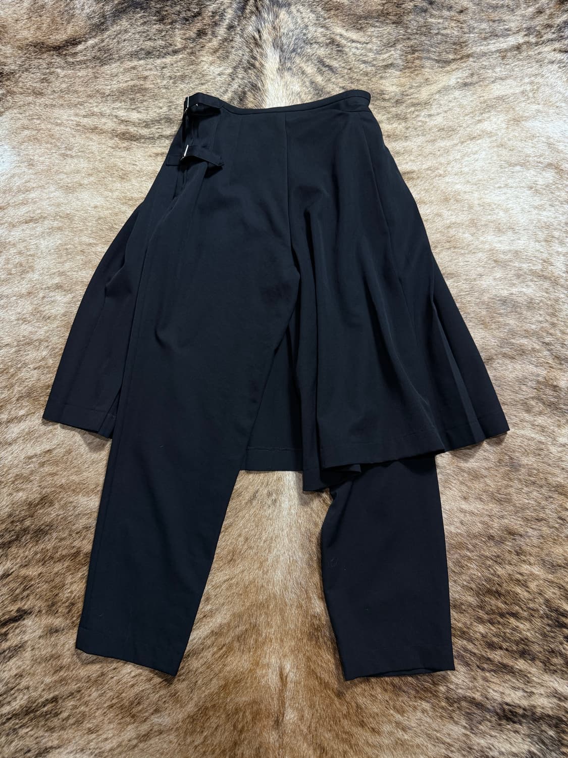 robe de chambre layered skirt pants 상품이미지5