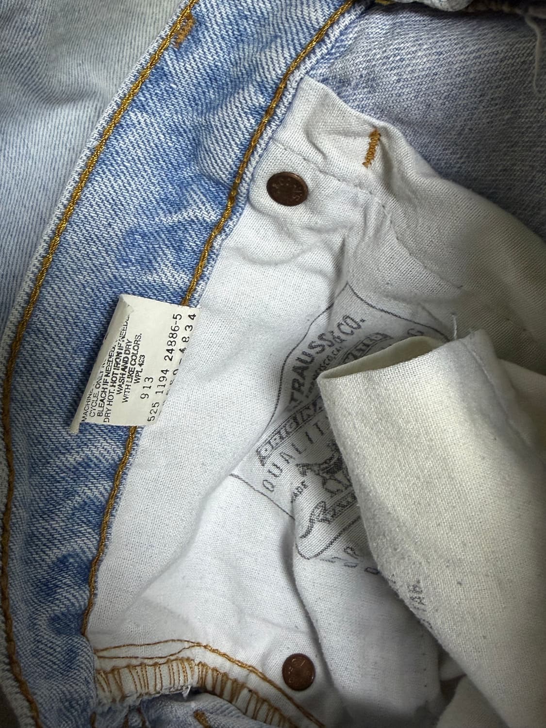 90s 리바이스 550 34 32 상품이미지4