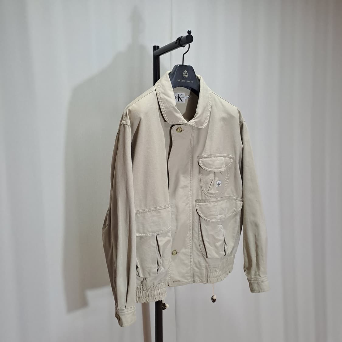 (택포) 90's 캘빈클라인 입체포켓 숏자켓 100-105 B470 상품이미지3