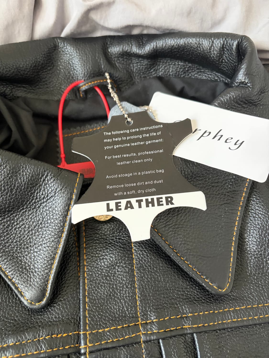 알리 가죽 curphey 레더 자켓 4XL(110) 리얼시몬스 상품이미지3