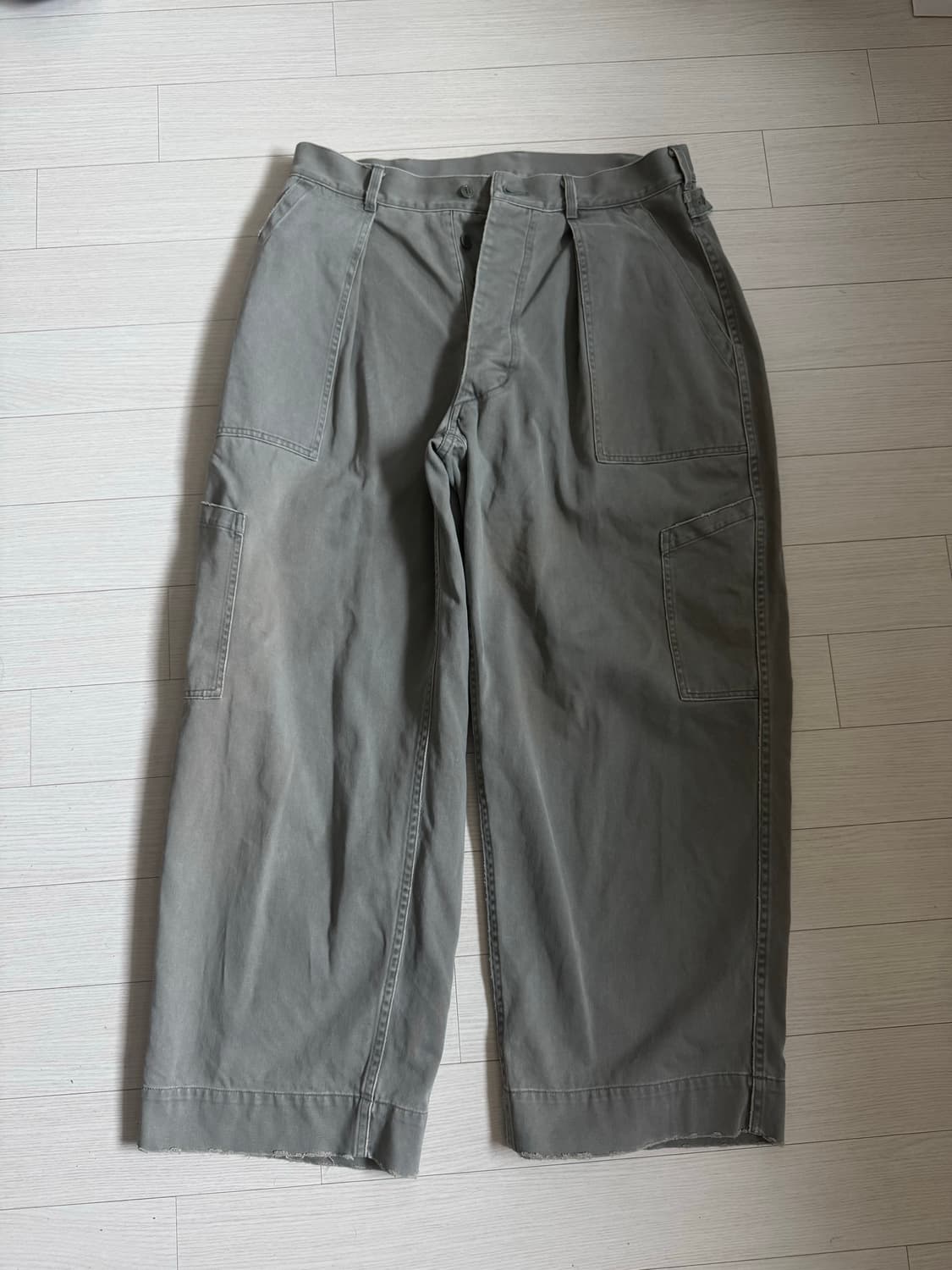 (3)아프레쎄 빈티지 USAF 헴드 바텀 세이지 상품이미지2