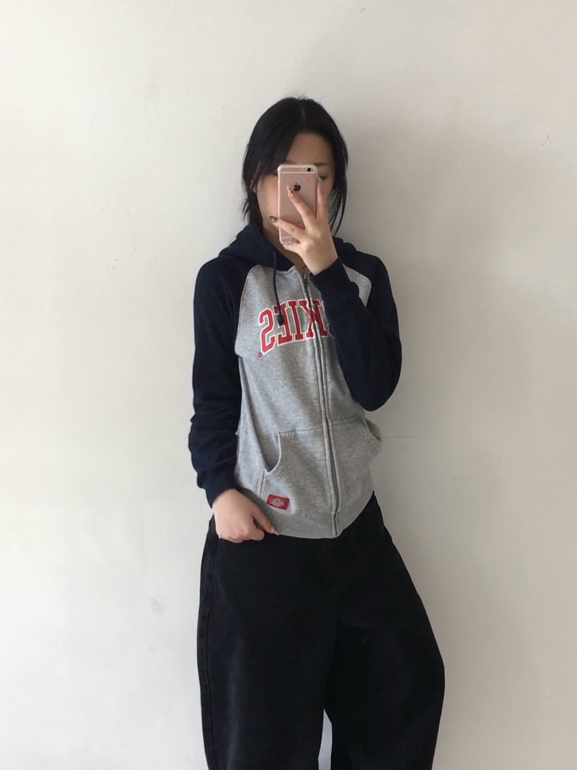 디키즈 배색 후드집업 상품이미지2