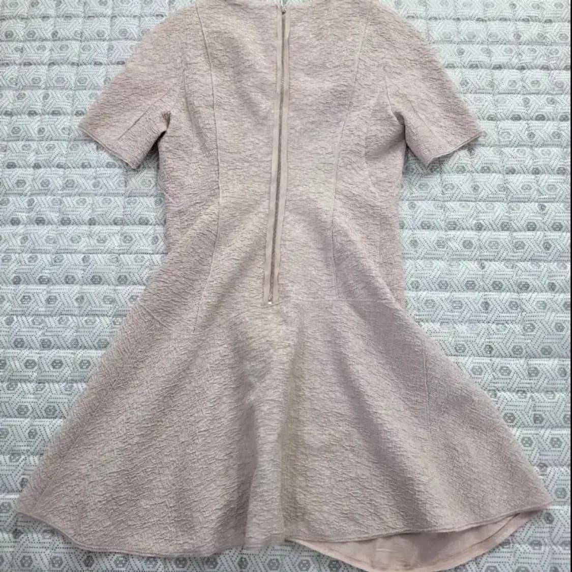 MINE 마인 연핑크 트위드 미니 원피스 ~55 상품이미지4