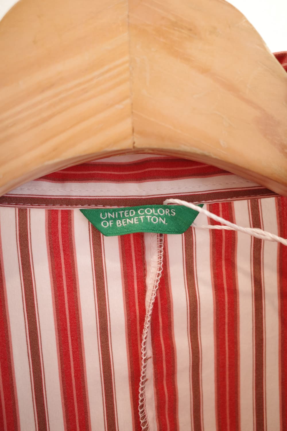 BENETTON 베네통 풀오버 스트라이프 셔츠 상품이미지4