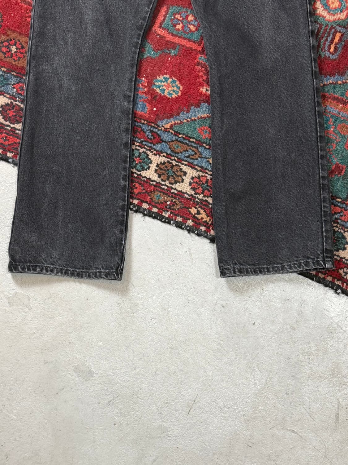 00's 리바이스 517 블랙 부츠컷 플레어진 상품이미지7