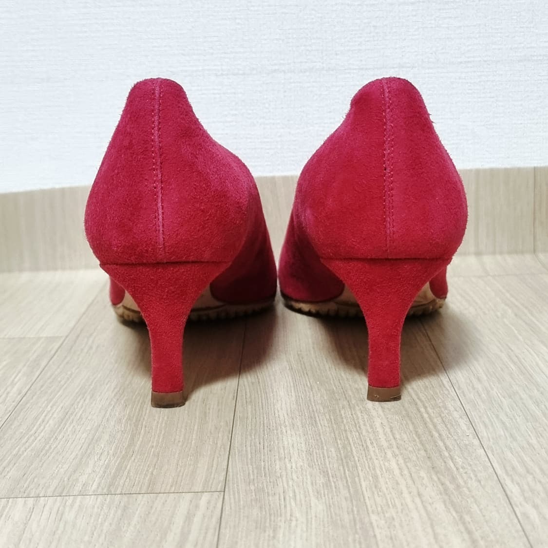 토즈 TOD'S 스웨이드 펌프스 구두 힐 (235/표기36.5) 준새상품 상품이미지5