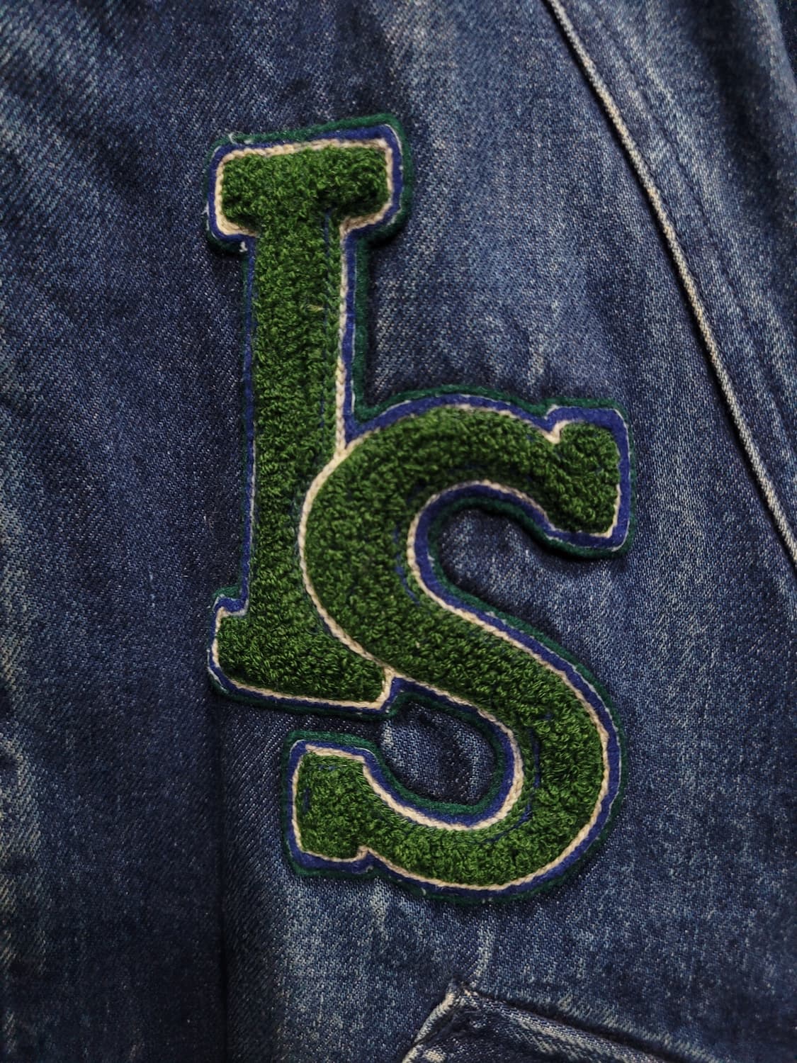 이세이미야케 아카이브 IS Logo Patch Denim Bomber  상품이미지3
