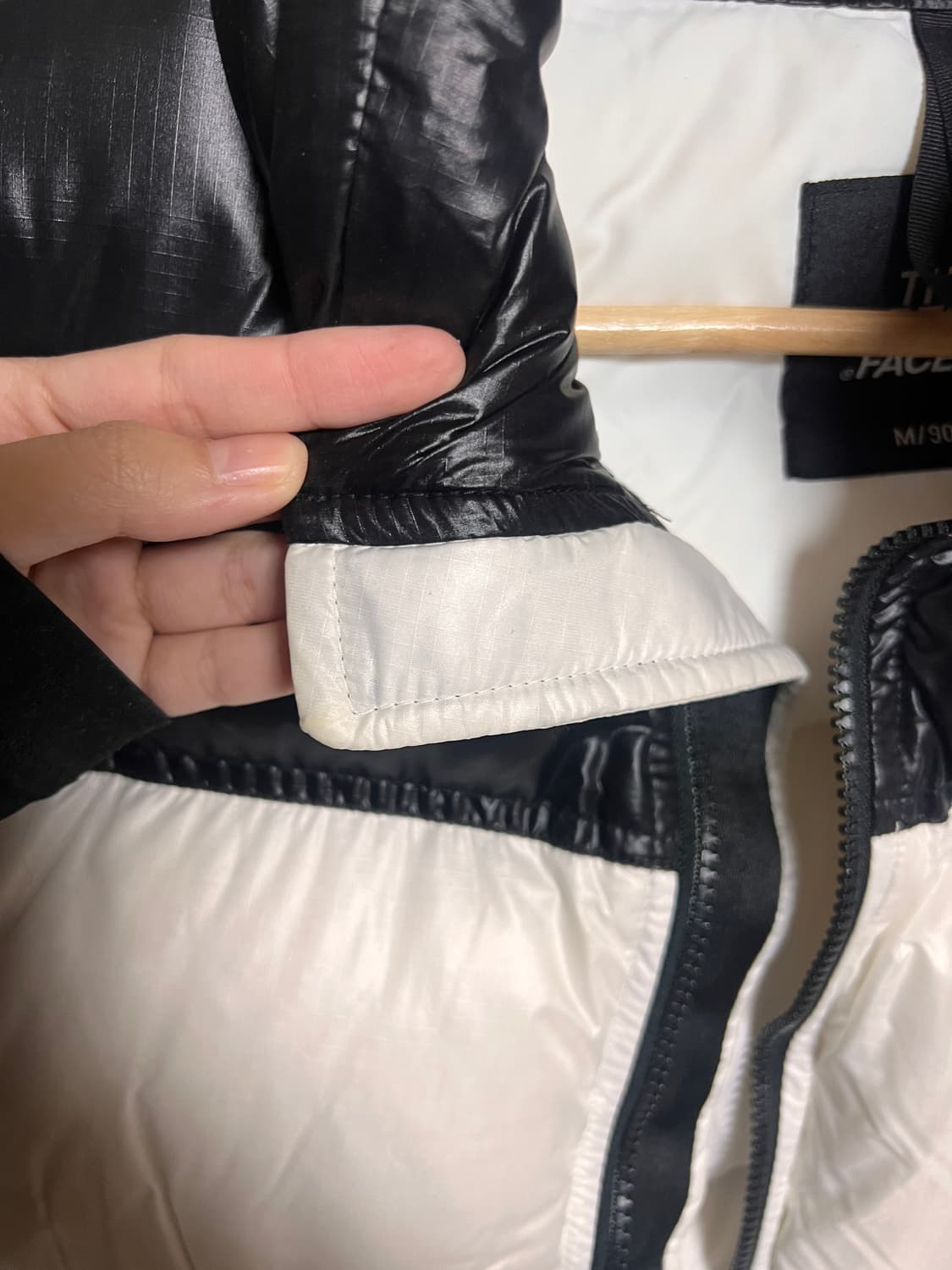 노스페이스 크롭 눕시 화이트 m 상품이미지2