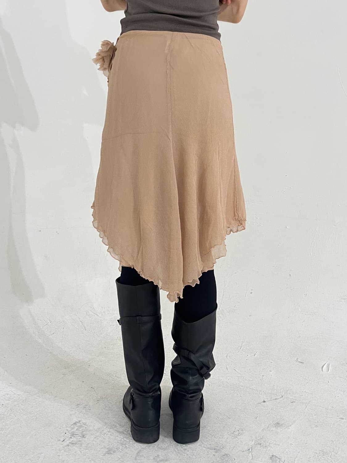 Anna molinari flower corsage silk sk 상품이미지5