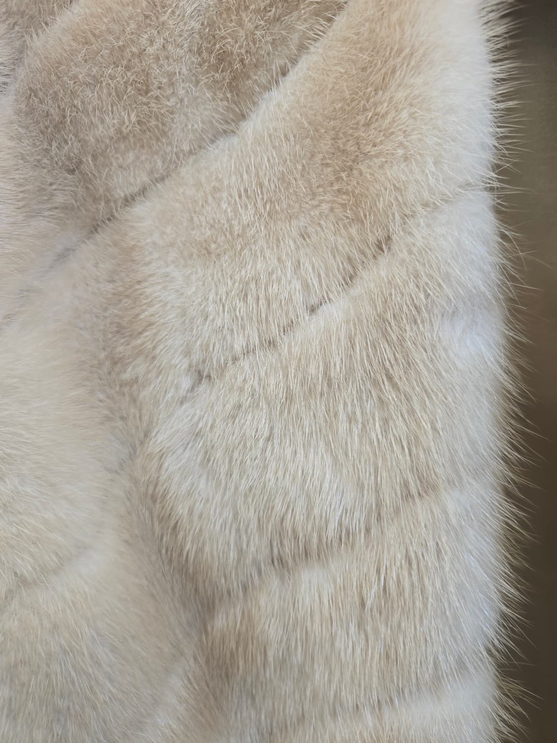  일본산 아이보리 밍크 베스트 상품이미지6