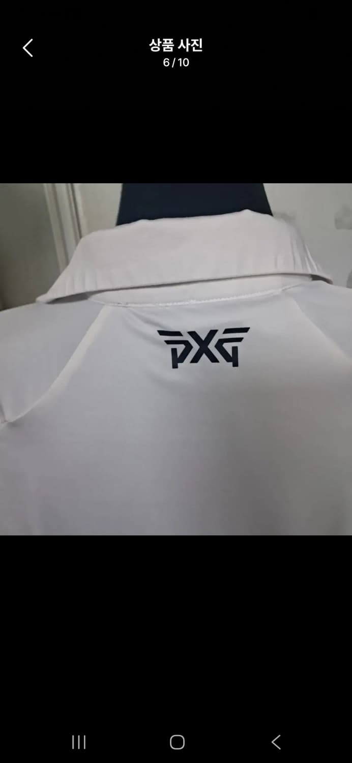 PXG 골프 반팔 카라티 반팔티셔츠 화이트 L 상품이미지6