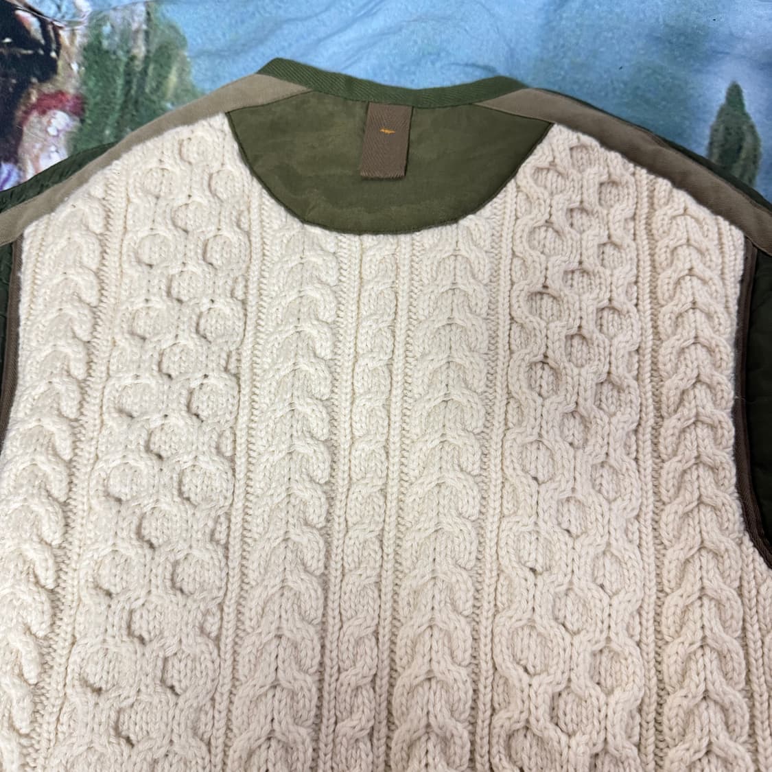 [M]준야와타나베 21AW 니트 도킹 라이너 파카 상품이미지9