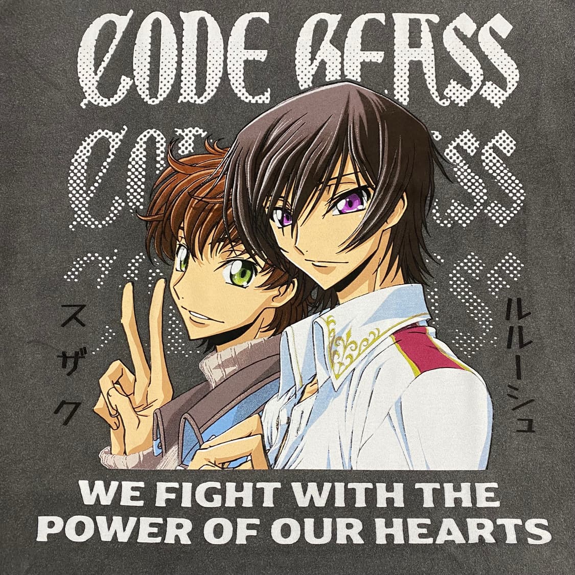 코드기어스 오피셜 애니메이션 티셔츠 상품이미지4