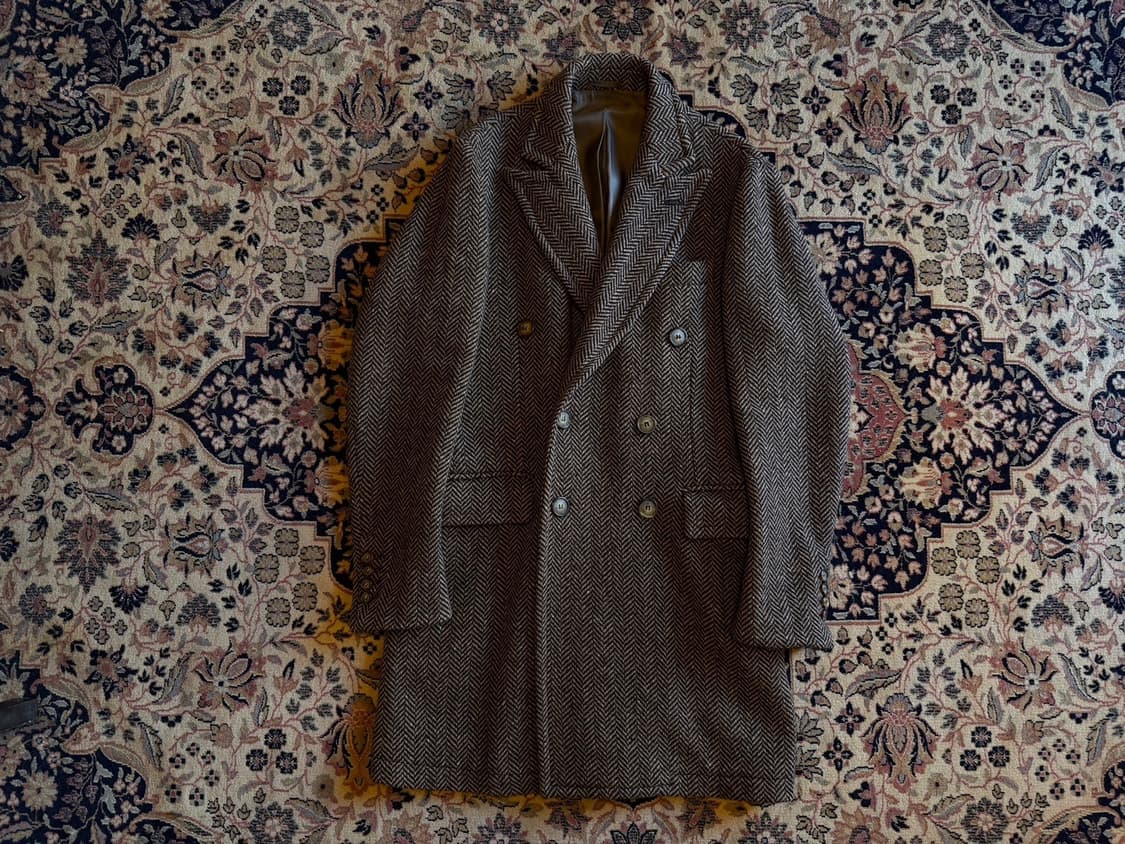 엔리코 포르미꼴라 더블 브레스티드 코트 100 상품이미지1