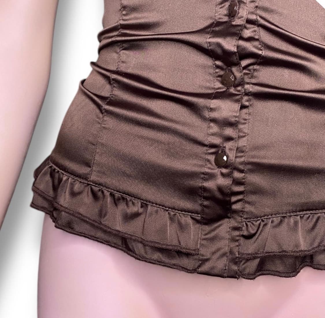 빈티지 고딕 반팔 블라우스 상품이미지4