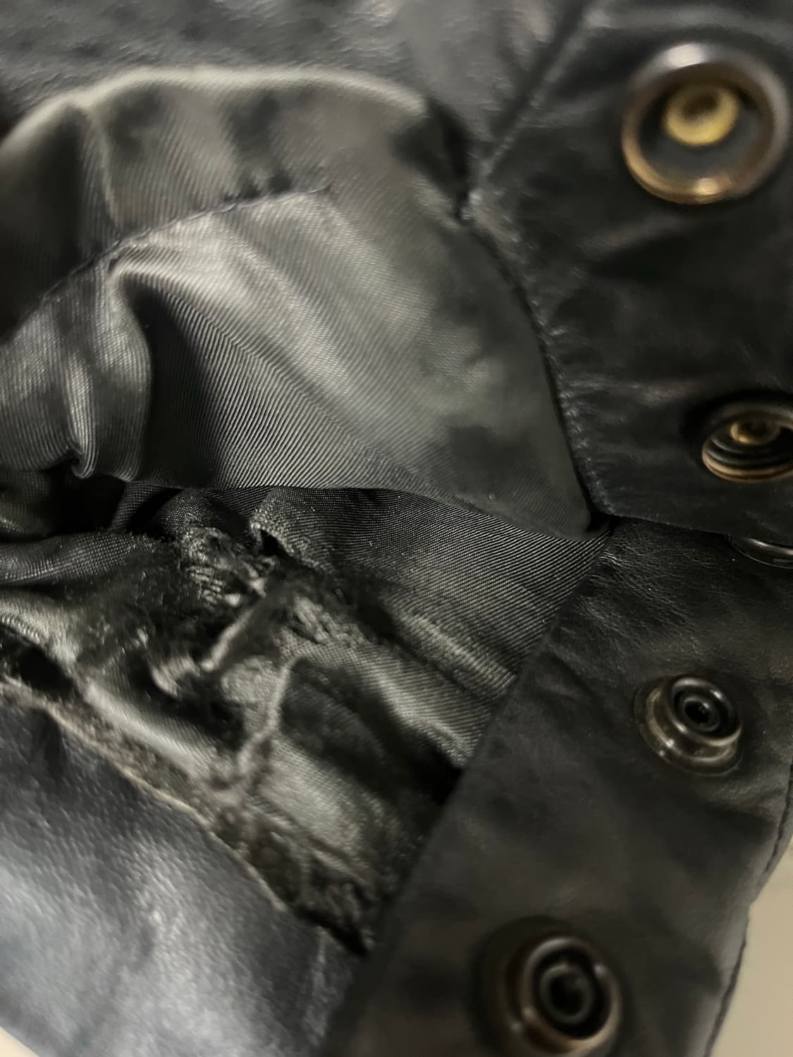 릭오웬스 아카이브 몰리노 백지퍼 자켓 M(급처) 상품이미지6