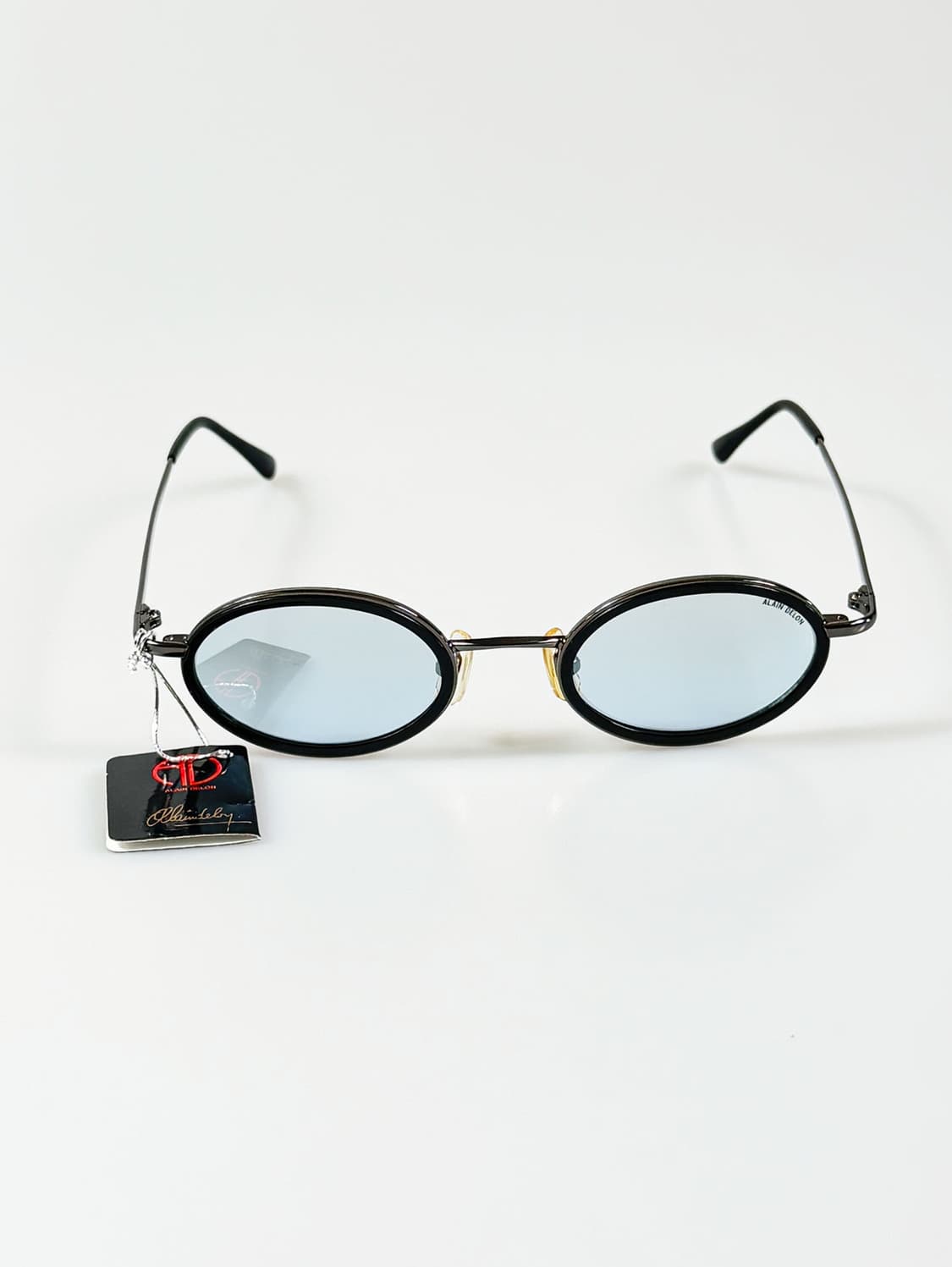 90s ALAIN DELON 알랭 들롱 오벌 프레임 틴트 빈티지 선글라스 상품이미지2