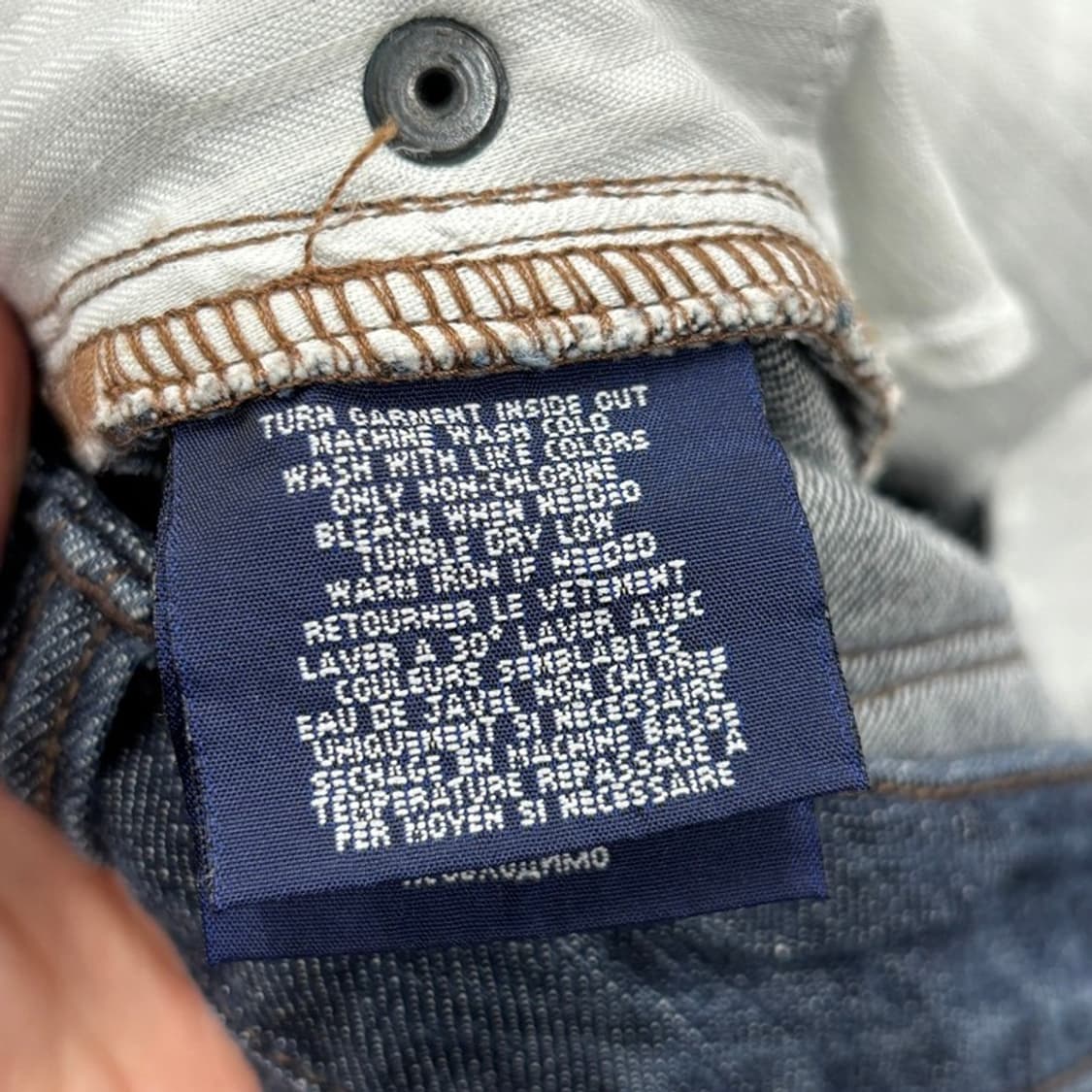 폴로 랄프로렌 15941 스키니 빈티지 데님 청바지 14 P00007 상품이미지6