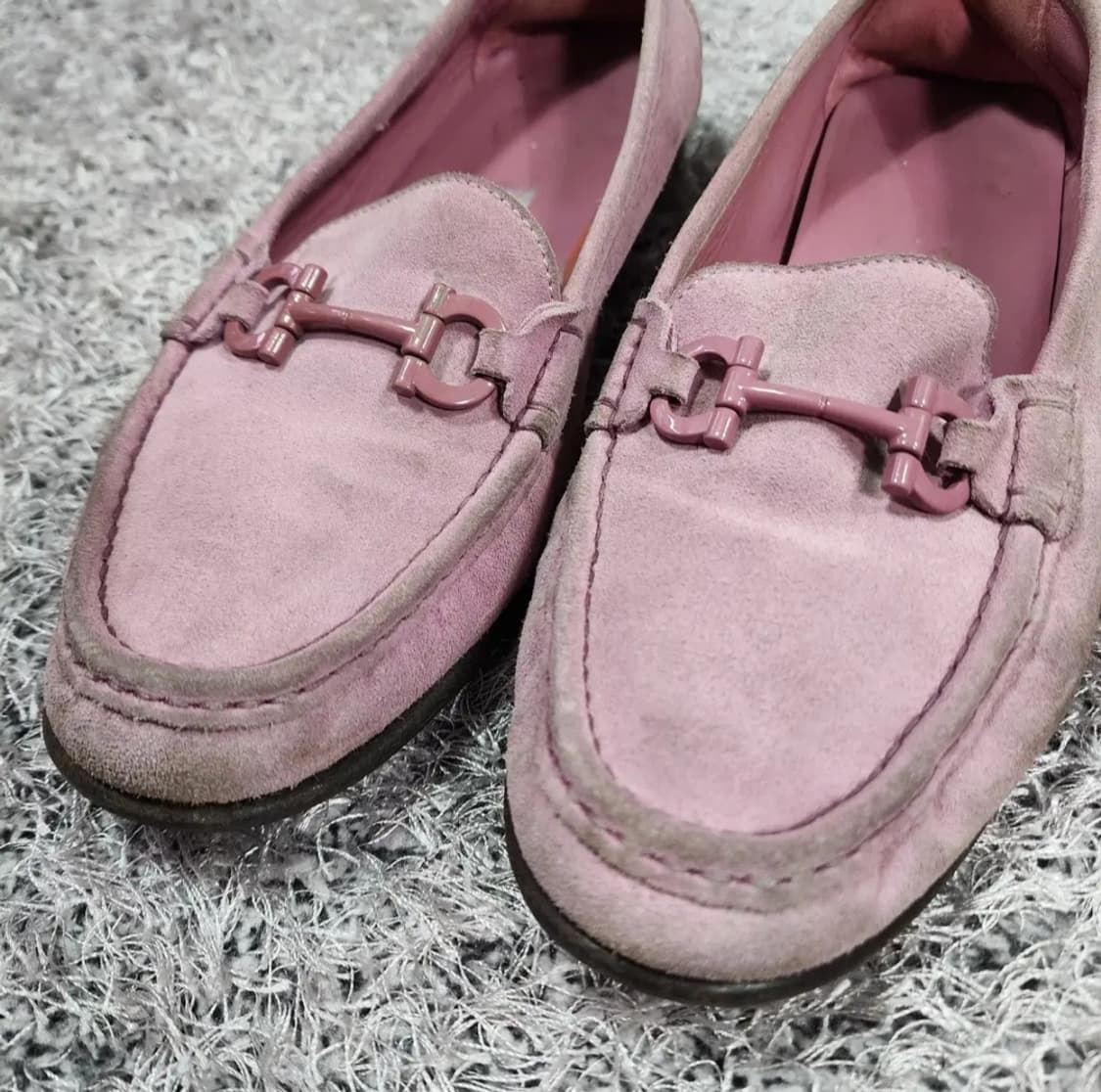 페라가모 스웨이드 로퍼 8.5 상품이미지3